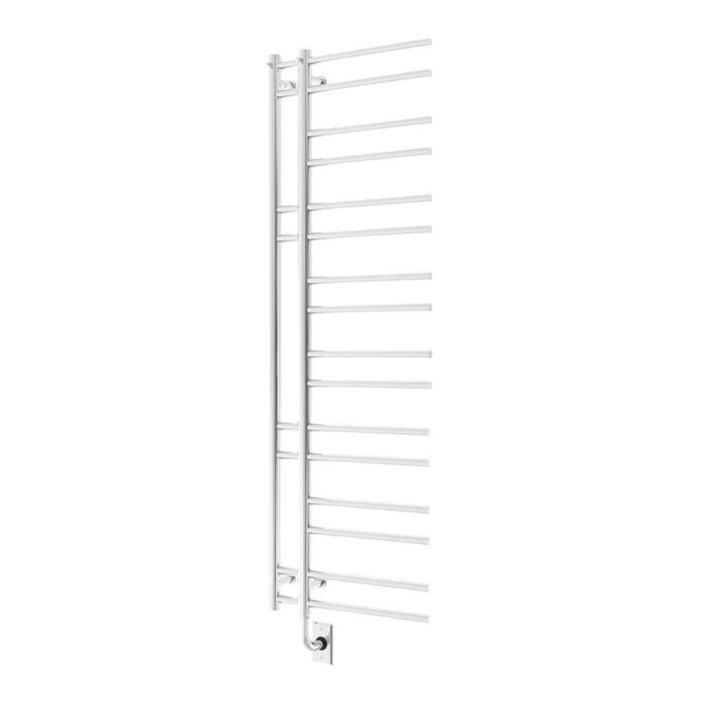 19.5''x60.5'' Ortona Electric Hardwired Towel Warmer - Chrome