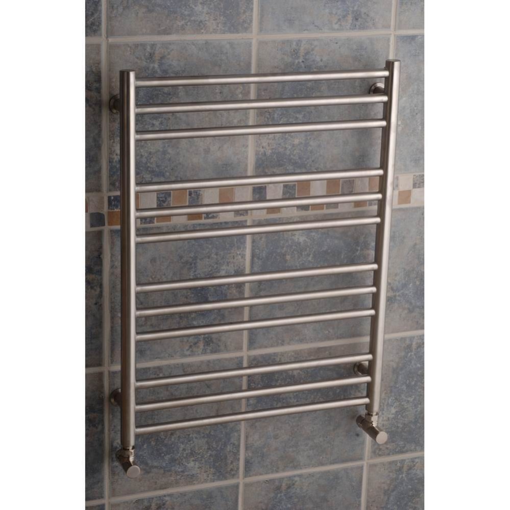 23.5''x31'' Sorano Hydronic Towel Warmer - Brushed Nickel