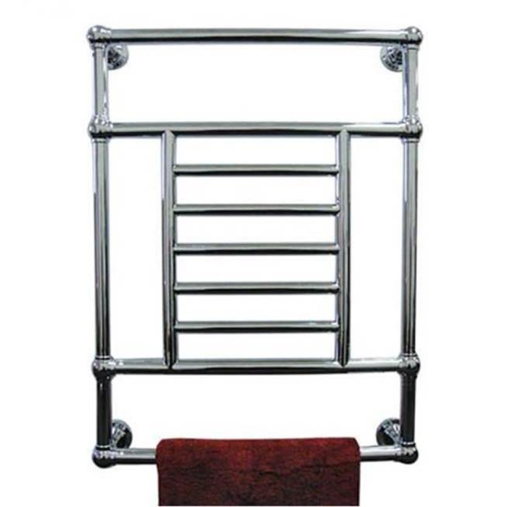 Thames Electric Hardwired Wall-Mounted Towel Warmer - Chrome