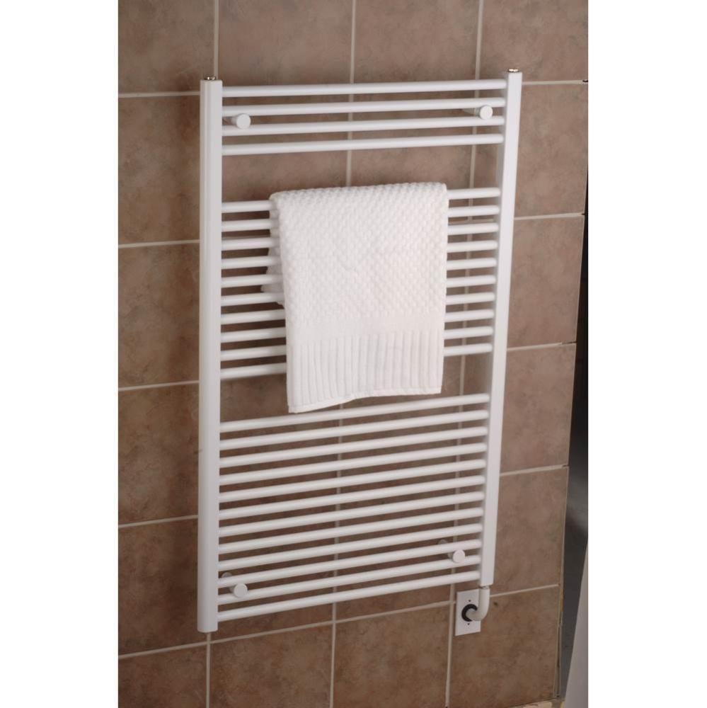 23.5''x47.5'' Savoy Electric Hardwired Towel Warmer - Gloss White