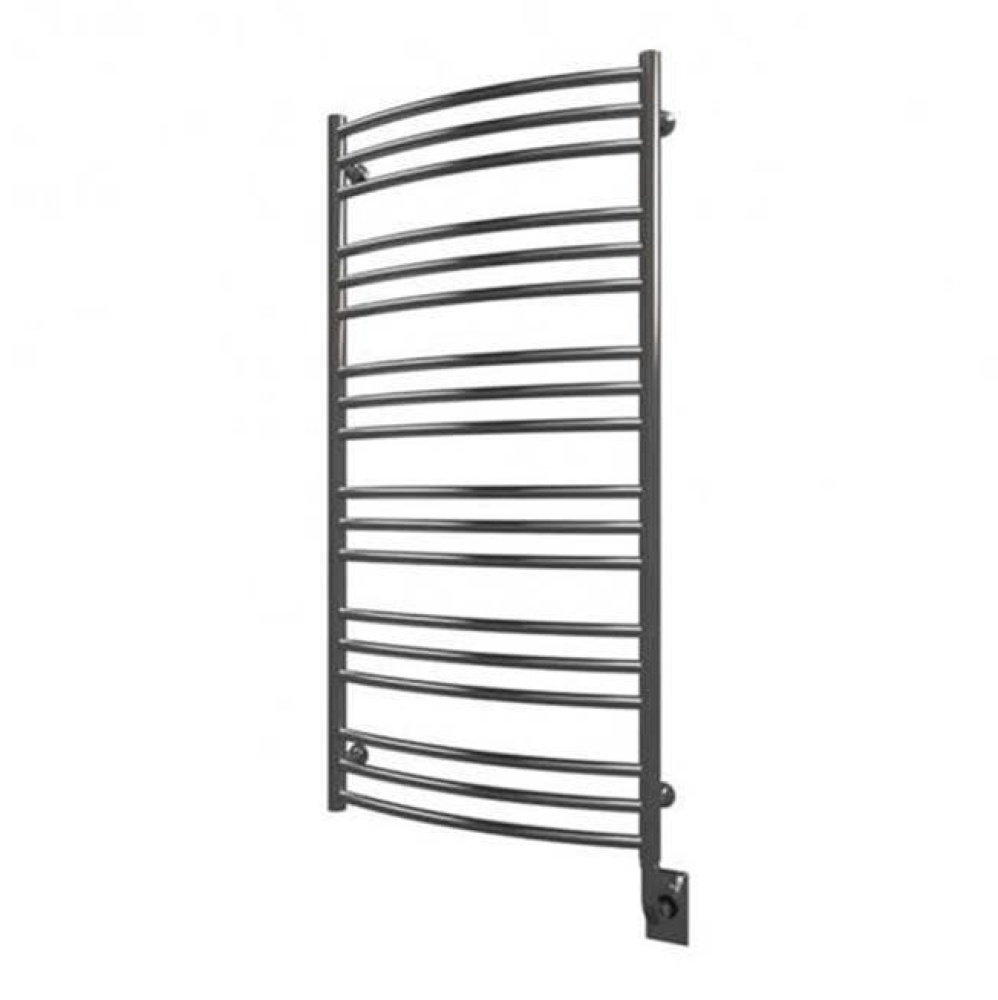 23.5''x47.5'' Laveno Electric Hardwired Towel Warmer - Chrome