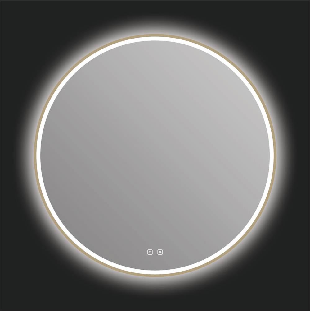 Denver 36'' LED Mirror - Brushed Bronze