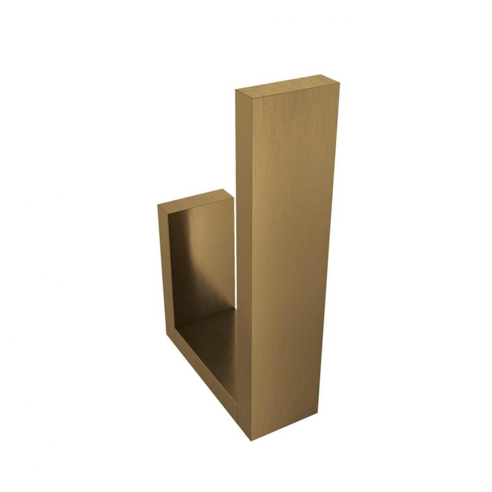 Fire Spare Toilet Paper Holder - Brushed Gold Dark