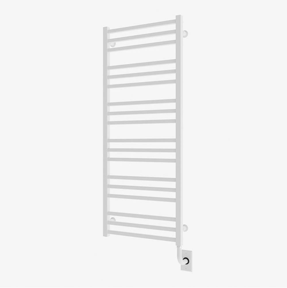 19.5''x47.5'' Avento Hydronic Towel Warmer - Matte White