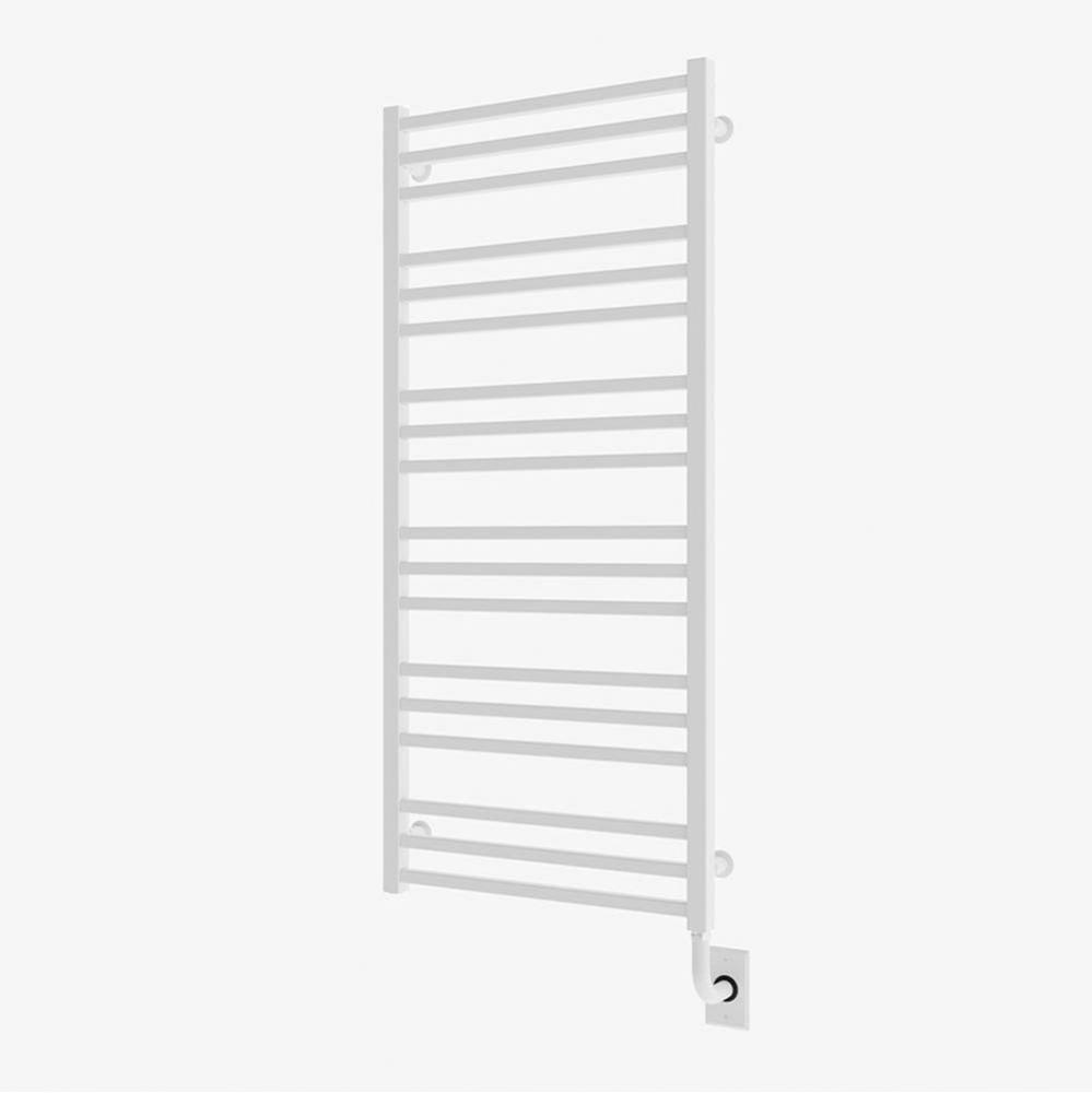 19.5''x47.5'' Avento Electric Plug-In Towel Warmer - Matte White