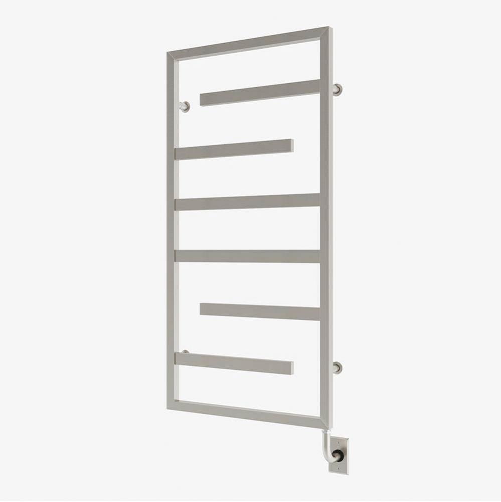 23.5''x47.5'' Vasto Hydronic Towel Warmer - Brushed Nickel