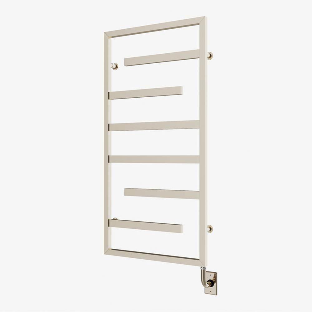 23.5''x47.5'' Vasto Hydronic Towel Warmer - Polished Nickel
