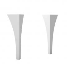 ICO Bath BA032.MW - Curved Leg Set (Coda, Rhythm) - Matte White