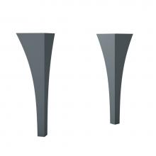 ICO Bath BA032.SB - Curved Leg Set (Coda, Rhythm) - Steel Blue