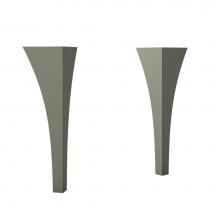 ICO Bath BA032.SG - Curved Leg Set (Coda, Rhythm) - Sage Green