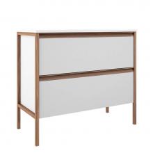 ICO Bath BT1007.MW - Tempo 36'' Two Drawer Freestanding Vanity - Matte White