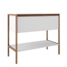 ICO Bath BT1008.MW - Tempo 36'' One Drawer One Shelf Freestanding Vanity - Matte White