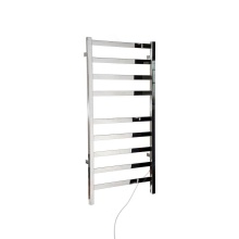 ICO Bath K6023W - 18''x40'' Kontour Square Electric Hardwired Towel Warmer - Chrome