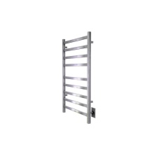 ICO Bath K6034W - 24''x40'' Kontour Square Electric Hardwired Towel Warmer - Brushed Nickel