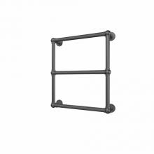 ICO Bath H6034 - 23.5'' Stour Hydronic Towel Warmer - Brushed Nickel