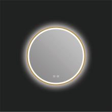 ICO Bath ID1024.BG - Denver 24'' LED Mirror - Brushed Gold