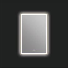 ICO Bath IE1124.BB - Eden 24'' x 36'' LED Mirror - Brushed Bronze