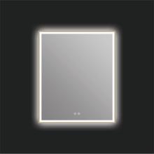 ICO Bath IE1130.BB - Eden 30'' x 36'' LED Mirror - Brushed Bronze