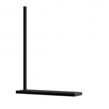 ICO Bath IL1001.MB - Shelf for Lyric Wall Mirror - Matte Black