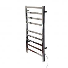 ICO Bath K6033W - 24''x40'' Kontour Square Electric Hardwired Towel Warmer - Chrome