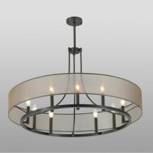 Ilex GHO60-TU-OZ-MB-IN - Ghost 60'' Chandelier- Black