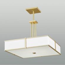 Ilex HSP30-QS-AC-SB-IN - Hatbox Square 30''Pendant w.Quad