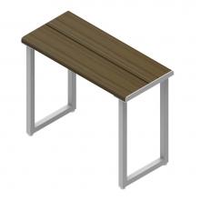 Invisia INV-WSSB-24-ASH-PCG - Invisia Shower Bench