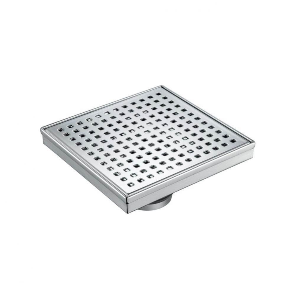 6'' Decorative Floor Drain with 2'' Outlet