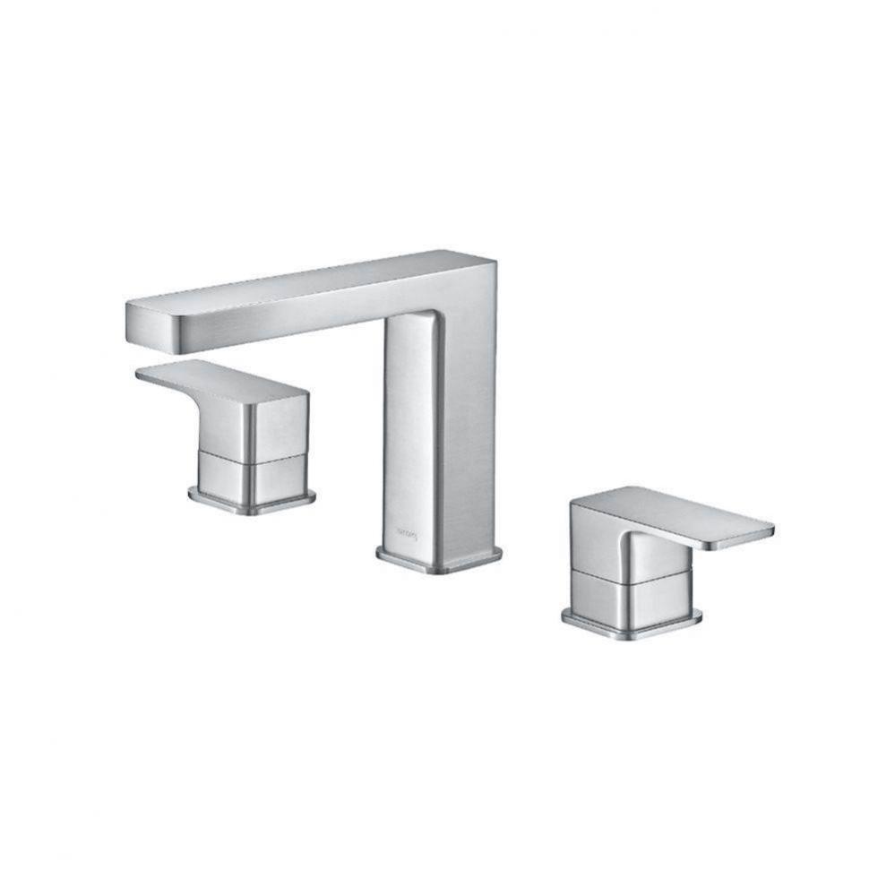 Three Hole 8'' Widespread Two Handle Bathroom Faucet