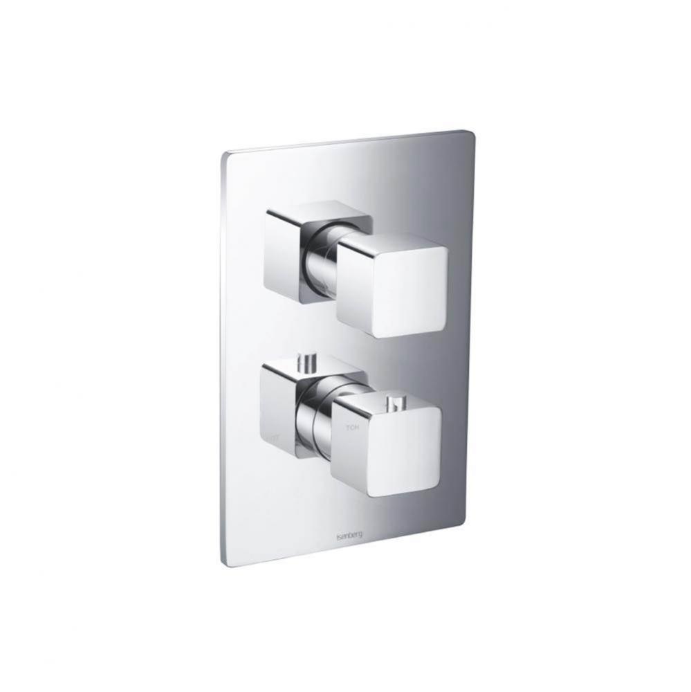 3/4 '' Thermostatic Valve & Trim - With 2-Way Diverter - 2 Output