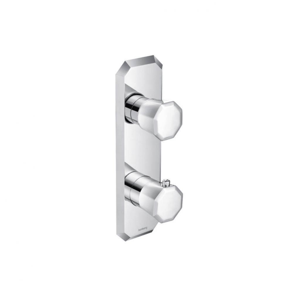 3/4'' Horizontal Thermostatic Shower Valve & Trim - 1- Output