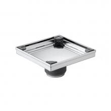 Isenberg 10.SQD.0606CP - 6'' Tile Insert Floor Drain with 2'' Outlet