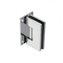 Isenberg 10.WGH.5016CP - Wall To Glass Heavy Duty Self Centering Shower Door Hinge