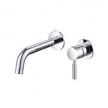 Isenberg 100.1800CP - Single Handle Wall Mounted Bathroom Faucet