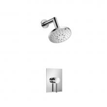Isenberg 100.3000CP - Single Output Shower Set With ABS Shower Head & Arm