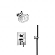 Isenberg 100.3250CP - Two Output Shower Set With Shower Head And Hand Held
