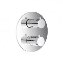 Isenberg 100.4302CP - 3/4'' Thermostatic Valve & Trim - 3 Output