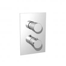 Isenberg 100.4101TCP - Trim For 3/4'' Thermostatic Valve With Volume Control - Use With TVH.4101