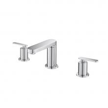 Isenberg 110.2000CP - Three Hole 8'' Widespread Two Handle Bathroom Faucet