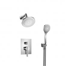 Isenberg 145.3250CP - Two Output Shower Set With Shower Head And Hand Held