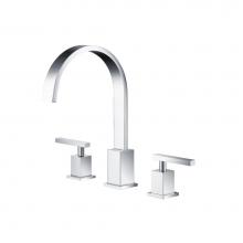 Isenberg 150.2410CP - 3 Hole Deck Mount Roman Tub Faucet