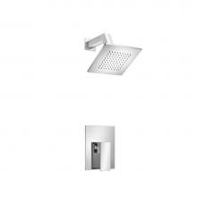 Isenberg 160.3050CP - Single Output Shower Set With Brass Shower Head & Arm