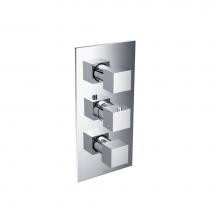 Isenberg 160.4801TCP - Trim For 3/4'' Thermostatic Valve with 4 Outputs