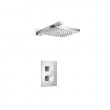 Isenberg 196.7000CP - Single Output Shower Set With Shower Head And Arm