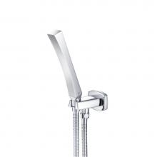 Isenberg 240.1026CP - Hand Shower Set With Wall Elbow, Holder and Hose