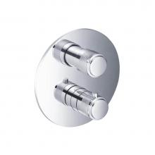 Isenberg 250.4101CP - 3/4'' Thermostatic Shower Valve & Trim - 1 Output