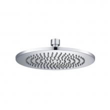 Isenberg HS1002ACP - 8'' Solid Brass Showerhead / Rainhead - Round