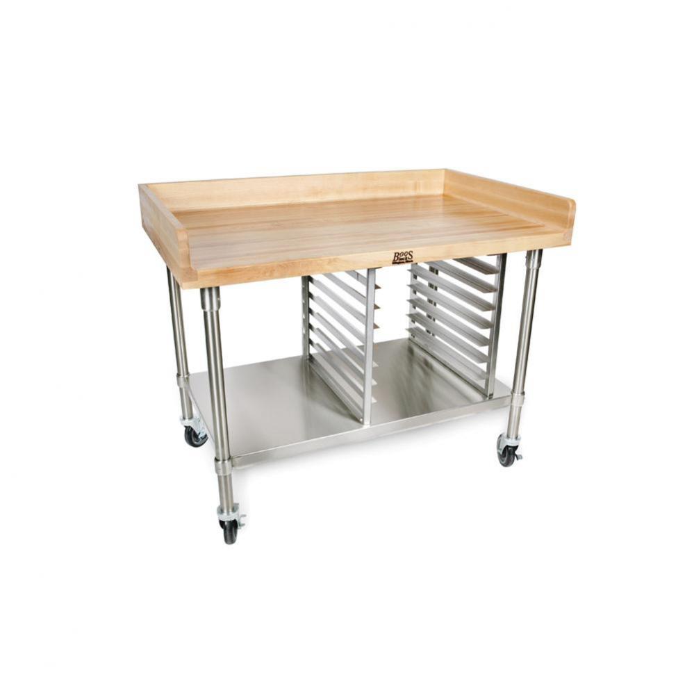 BAKERY PREP TBL 60X30X1-3/4 SB CR3S