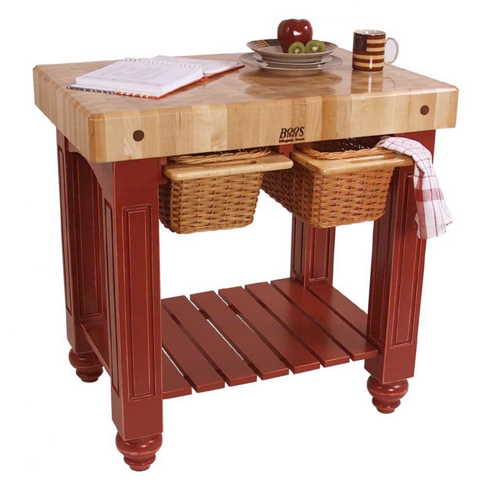 GATHERING BLOC 36X24X4 BARNRED