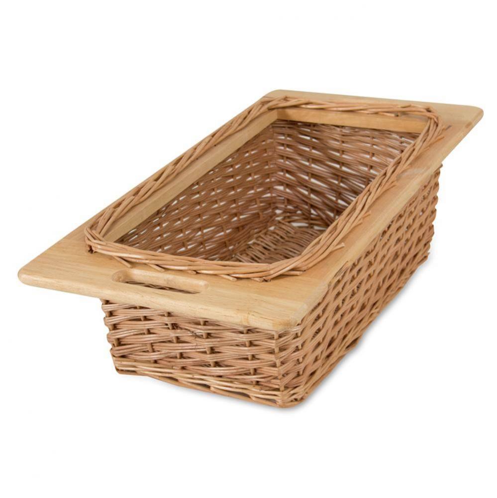 WICKER BASKET 8X15X6 ''NARROW''